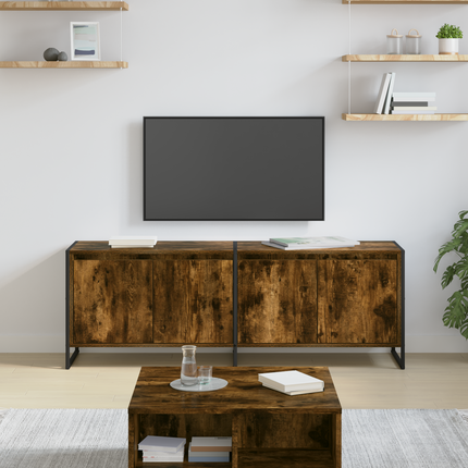 TV-skåp 140 x 36 x 49,5 cm Rökek Konstruerat trä