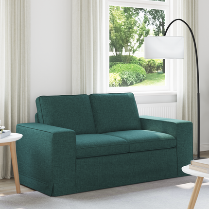 Soffa Mörkgrön 162 x 80 x 82 cm tyg