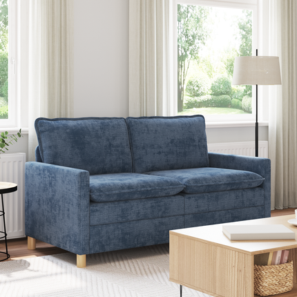 Soffa Blå 156 x 81 x 87,5 cm Polyester