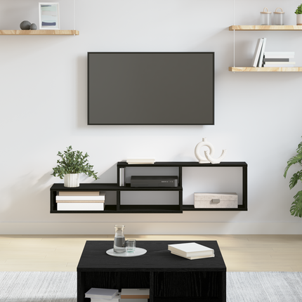 VäggTV-stativ 120x25x28,5cm Konstruerat trä
