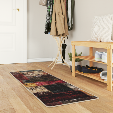 Mattlöpare MARSA Flerfärgsdesign 50 x 150 cm Polyester och PVC
