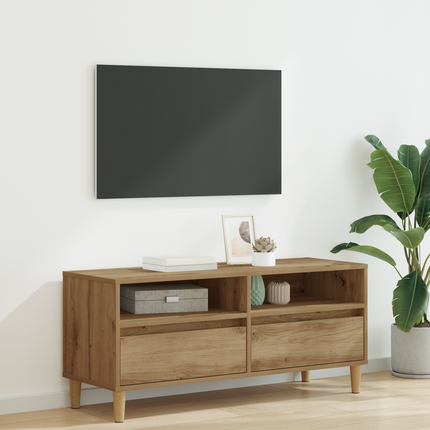 TV-skåp 100 x 34,5 x 44,5 cm Artisan Ek Konstruerat trä