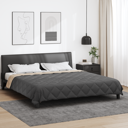 Sommar Duvet 200 x 200 cm Sommar 200 gsm Antracit och Taupe