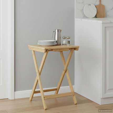 Köksbord Naturfärg 40 x 30 x 53,5 cm Bambus