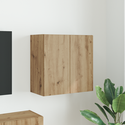 TV Vägghylla 59,5 x 31 x 60 cm Artisan Ek Konstruerat trä