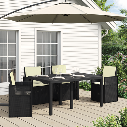 Sitt- och Ryggkuddar Polyester Gräddvit 47 x 45 x 2 cm