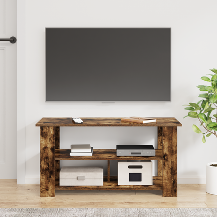 TV-ställ Rökt ek 100 x 40 x 50 cm