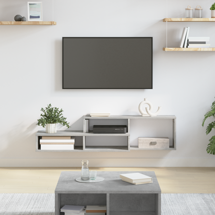VäggTV-stativ 120x25x28,5cm Konstruerat trä