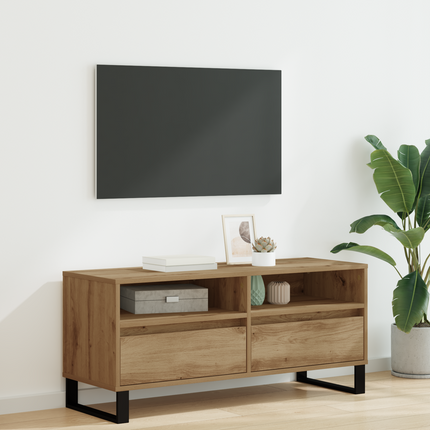 TV-skåp 100 x 34,5 x 44,5 cm Artisan Ek