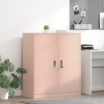 Förvaringsskåp Rosa 90 x 40 x 105 cm Stål