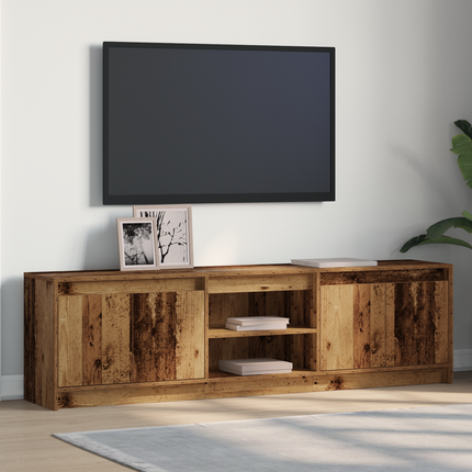 TV Enheter 180 x 34 x 50 cm Brun Konstruerat trä