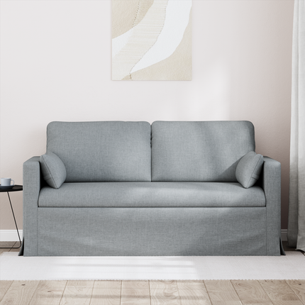 Soffa Ljusgrå 158 x 78 x 80 cm tyg