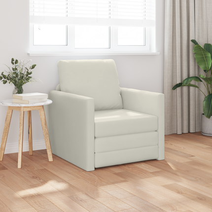 Soffsäng Kräm 74 x 77 x 81 cm Sammet