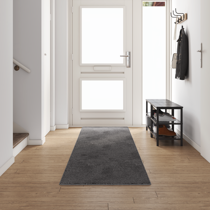 Matta-runner Grå 80 x 500 cm 100% Polypropen Tuft