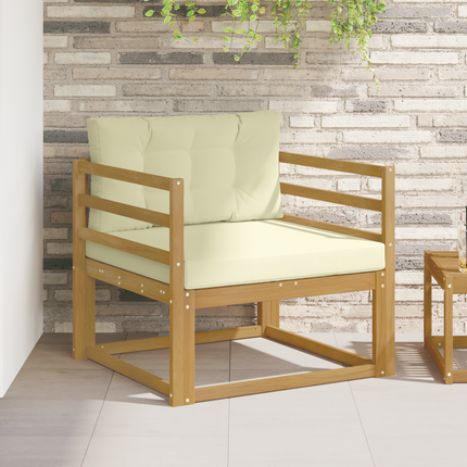 Utomhus Mellansoffa Polyester Vit