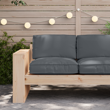 Kudde Antracit 80 x 80 x 12 cm Oxford Tyg