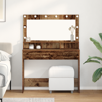 Smyckebord Gammalt trä 100 x 41 x 135 cm Konstruerat trä