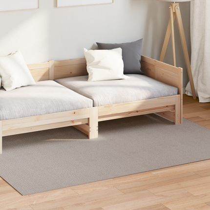 Områdesmattor LUGO Kräm och Taupe 120 x 170 cm Polyester