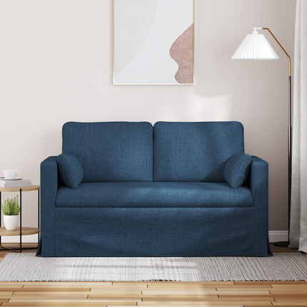 Soffa Blå 139 x 78 x 80 cm tyg