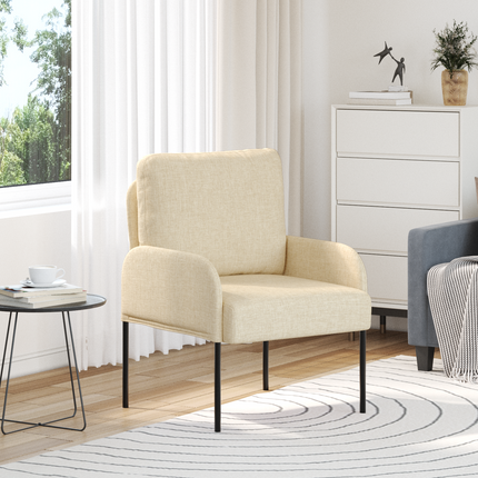 Soffor med kudde 55cm Kräm Plywood