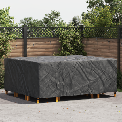 Möbelöverdrag Enfärgad Svart 250 x 210 x 90 cm 600D