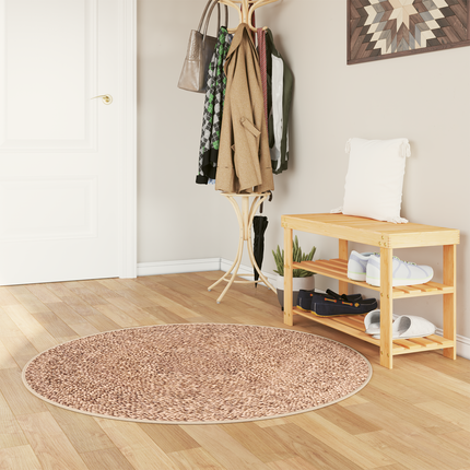 Mattlöpare MARSA Gul 120 x 120 cm Polyester och PVC
