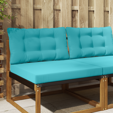 Utomhus Soffa Kudde Polyester Turkos 80 x 68,5 x 8 cm