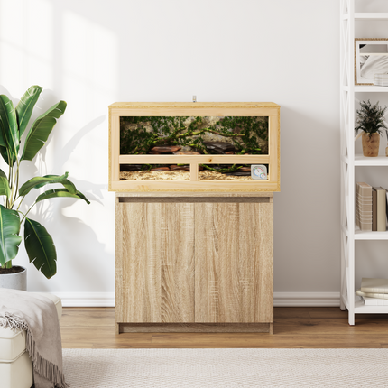 Terrarium Brun 80 x 40 x 40 cm OSB