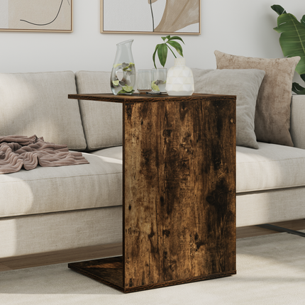 Sidobord Rökt ek 45 x 40 x 62,5 cm Konstruerat trä