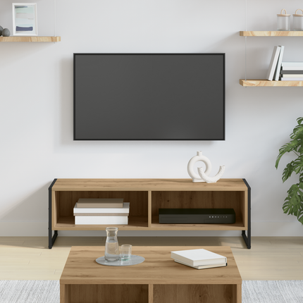 TV-skåp 100 x 36.5 x 30.5 cm Artisan Ek Konstruerat trä