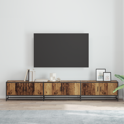 TV Enheter 240 x 35 x 41 cm Gammalt trä Konstruerat trä