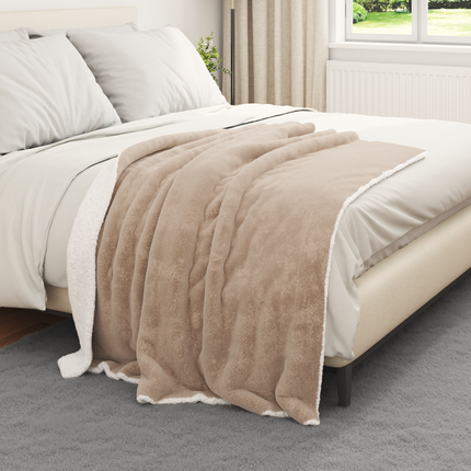 Kastfilt Kamel 130 x 150 cm 1 Fleece