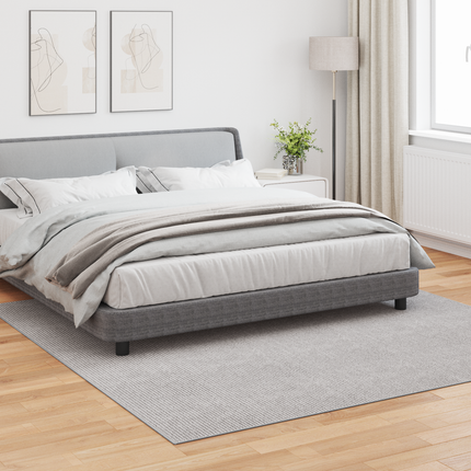 Områdesmattor LUGO Krämfärgad och grå 240 x 240 cm Polyester