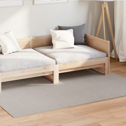 Områdesmattor Rektangulär LUGO Kräm 170 x 120 cm Polyester