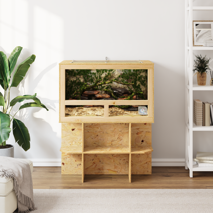 Terrarium Brun 80 x 50 x 100 cm OSB