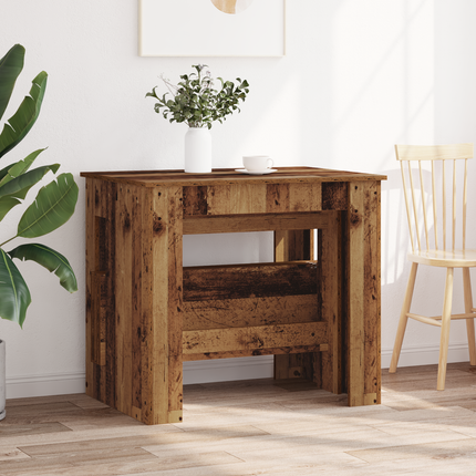 Matbord 180 x 85 x 75 cm Konstruerat trä Gammalt trä