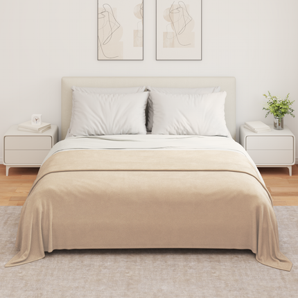 Kastfilt Kamel 280 x 210 cm Fleece