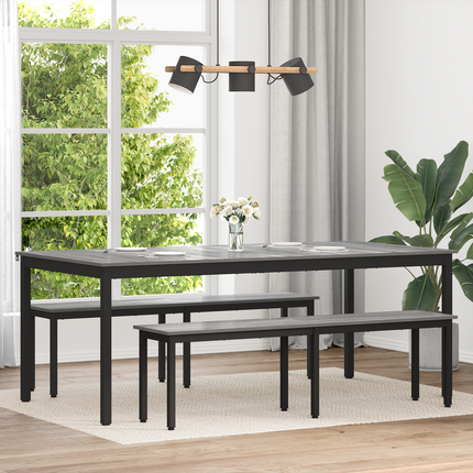Matbord 200 x 100 x 75 cm Konstruerat trä Rektangulär