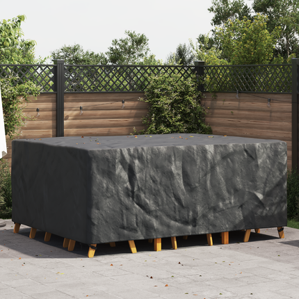 Möbelöverdrag Enfärgad Svart 240 x 190 x 90 cm 600D