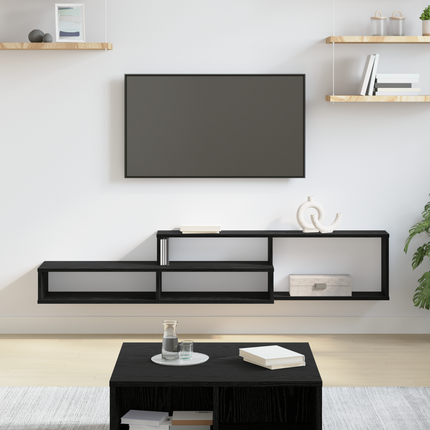 VäggTV-stativ 150x25x28,5cm Konstruerat trä