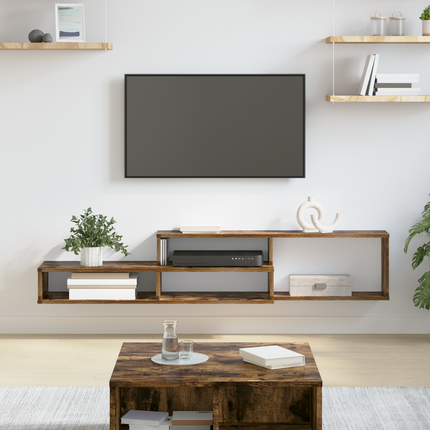 VäggTV-stativ 150x25x28,5cm Konstruerat trä