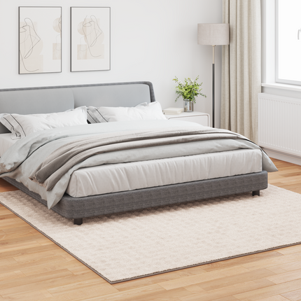 Områdesmattor Fyrkantig SIROLO Beige 240 x 240 cm Polyester
