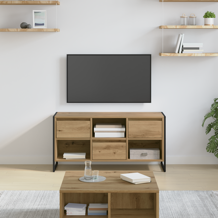 TV-skåp 100 x 36 x 49,5 cm Artisan Ek Konstruerat trä