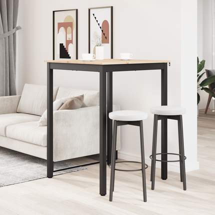 Barbord Naturfärg 80 x 80 x 105 cm Massiv furu