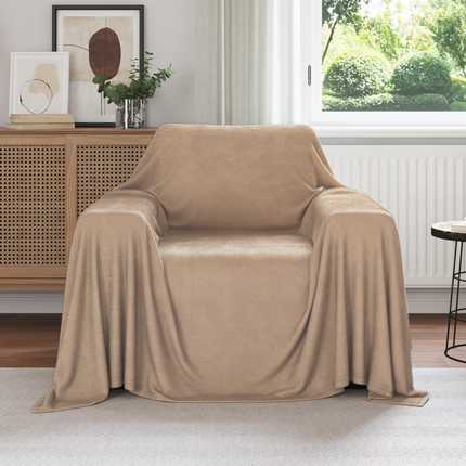 Filtar 6 st Kamel 210 x 140 cm 2.48 Fleece
