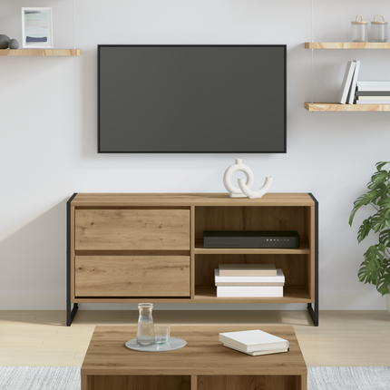 TV-skåp 100 x 36 x 49,5 cm Artisan Ek Konstruerat trä