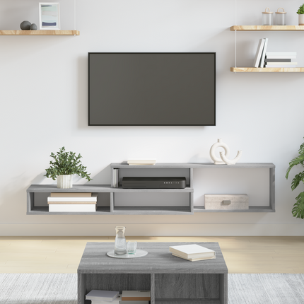 VäggTV-stativ 150x25x28,5cm Konstruerat trä