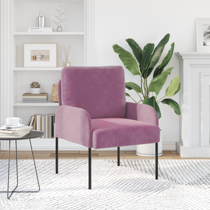 Soffor med kudde 55cm Lila Plywood