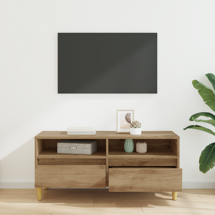 TV-skåp 100 x 34,5 x 44,5 cm Artisan Ek Konstruerat trä