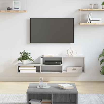 VäggTV-stativ 120x25x28,5cm Konstruerat trä